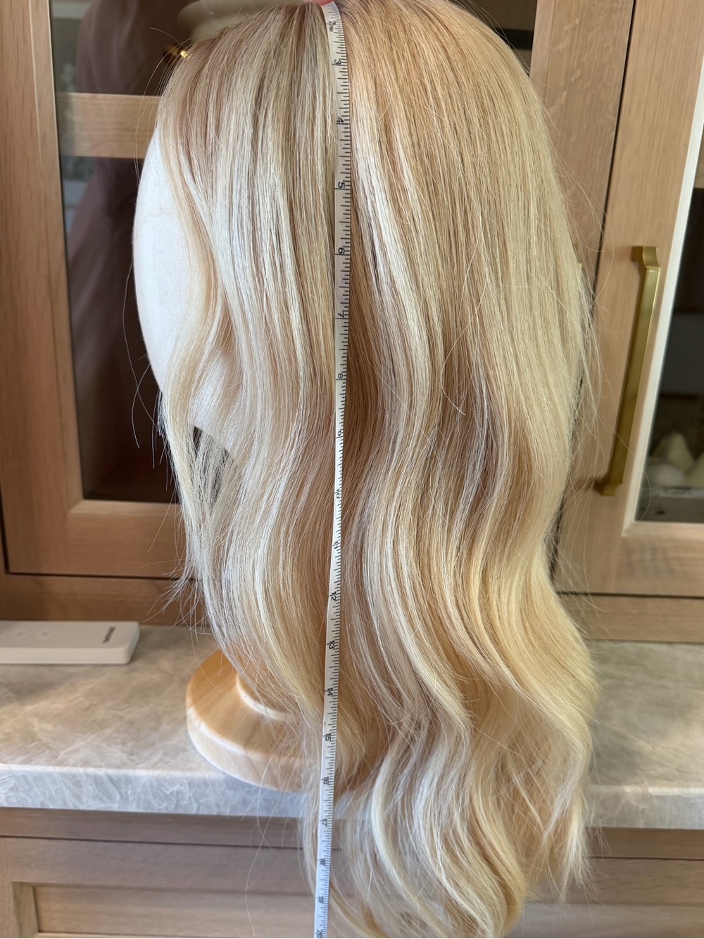 HAIRALICIOUS | Elsa Hosk Human Hair HD Lace Glueless Wig 22” Small - Picture 5 of 14